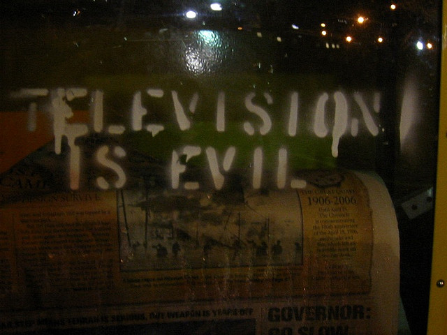 tv is evil