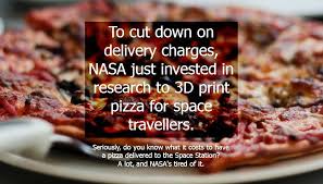 nasa pizza printer